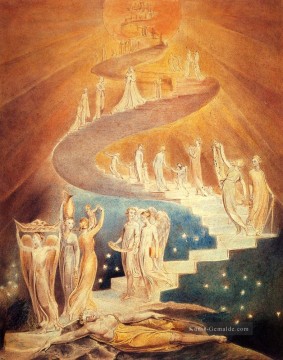  William Kunst - Jacobs Ladder Romantik romantische Age William Blake